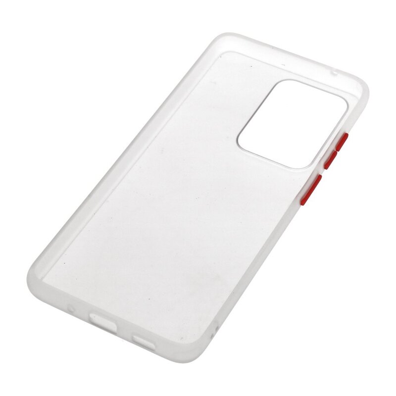 Combinación de colores Estuche rígido para Galaxy S20 Ultra / 5G Transparente