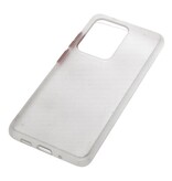 Combinación de colores Estuche rígido para Galaxy S20 Ultra / 5G Transparente