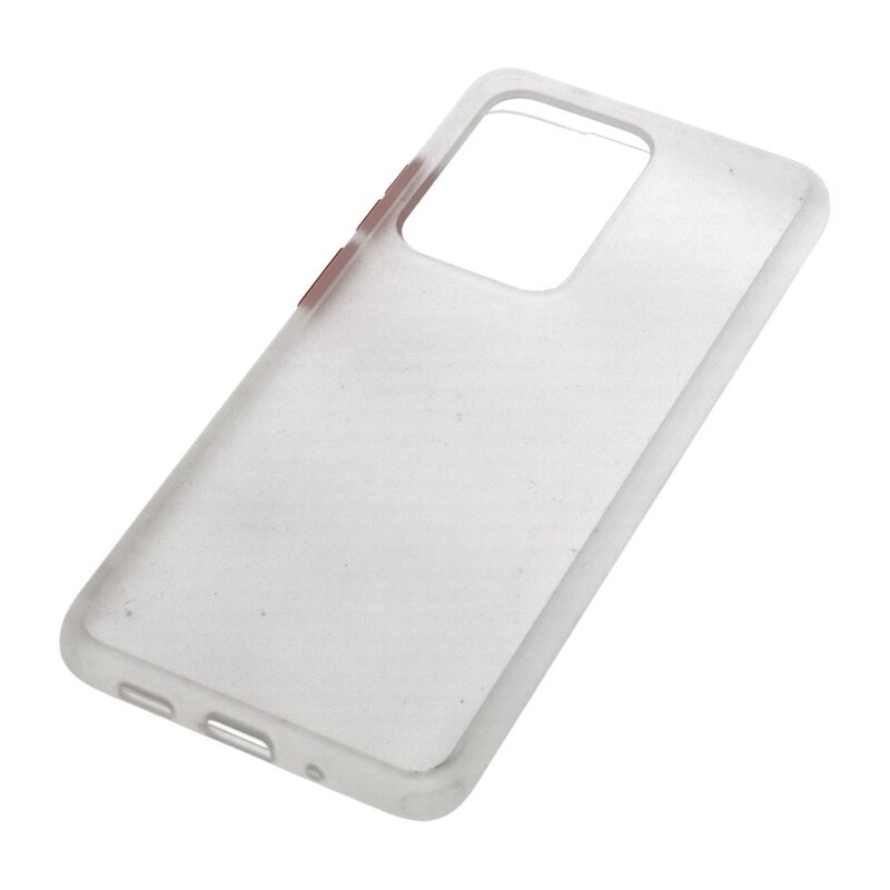 Combinación de colores Estuche rígido para Galaxy S20 Ultra / 5G Transparente