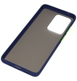 Kleurcombinatie Hard Case voor Galaxy S20 Ultra / 5G Blauw
