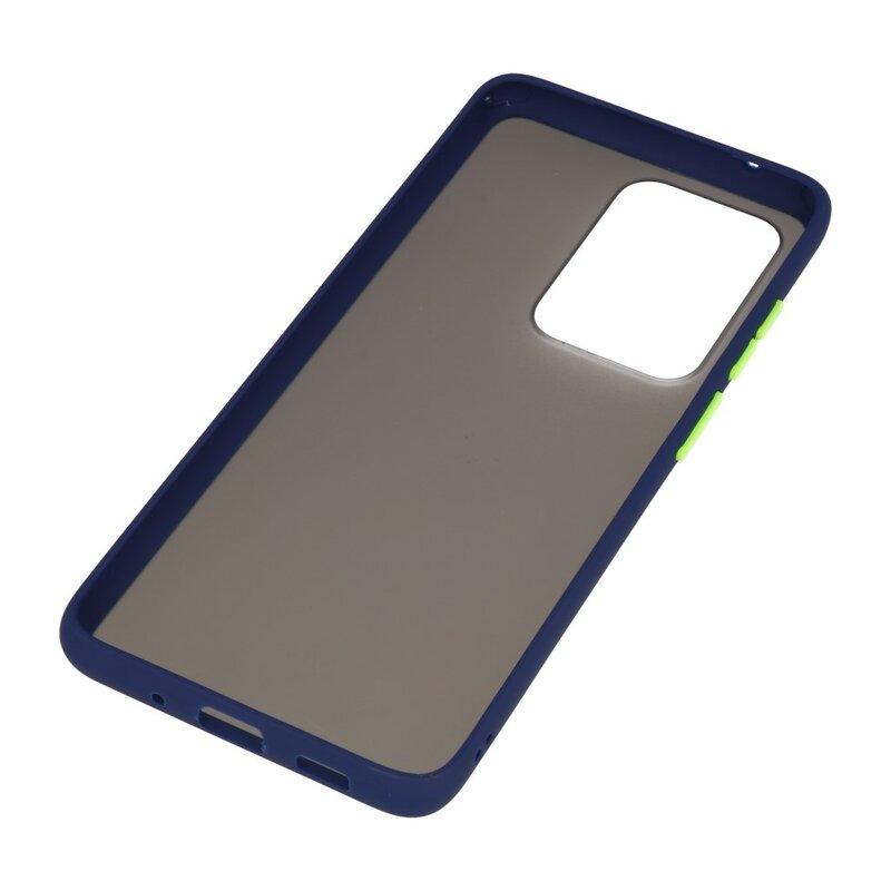 Combinazione di colori Custodia rigida per Galaxy S20 Ultra / 5G blu