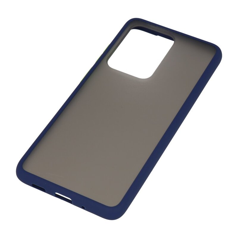 Combinazione di colori Custodia rigida per Galaxy S20 Ultra / 5G blu
