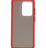 Color combination Hard Case for Galaxy S20 Ultra / 5G Red