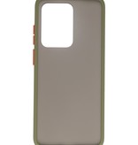 Color combination Hard Case for Galaxy S20 Ultra / 5G Green