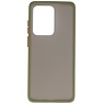 Combinación de colores Hard Case para Galaxy S20 Ultra / 5G Green