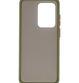 Color combination Hard Case for Galaxy S20 Ultra / 5G Green