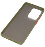 Color combination Hard Case for Galaxy S20 Ultra / 5G Green