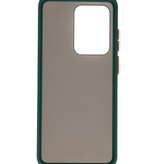 Color combination Hard Case for Galaxy S20 Ultra / 5G Dark Green