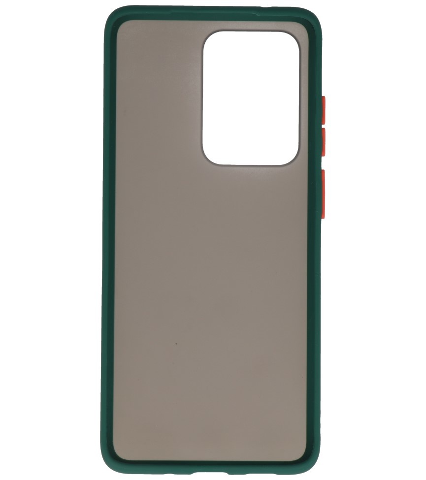 Color combination Hard Case for Galaxy S20 Ultra / 5G Dark Green