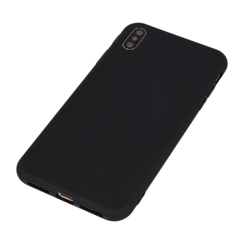 Custodia in TPU per iPhone XS Max nera
