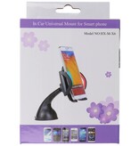 Supporto universale lungo per smartphone da auto, rosa