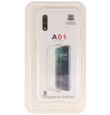 Stødfast transparent TPU taske til Samsung Galaxy A01