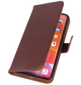 Custodia in vera pelle Rico Vitello Mocca per iPhone 11 Pro