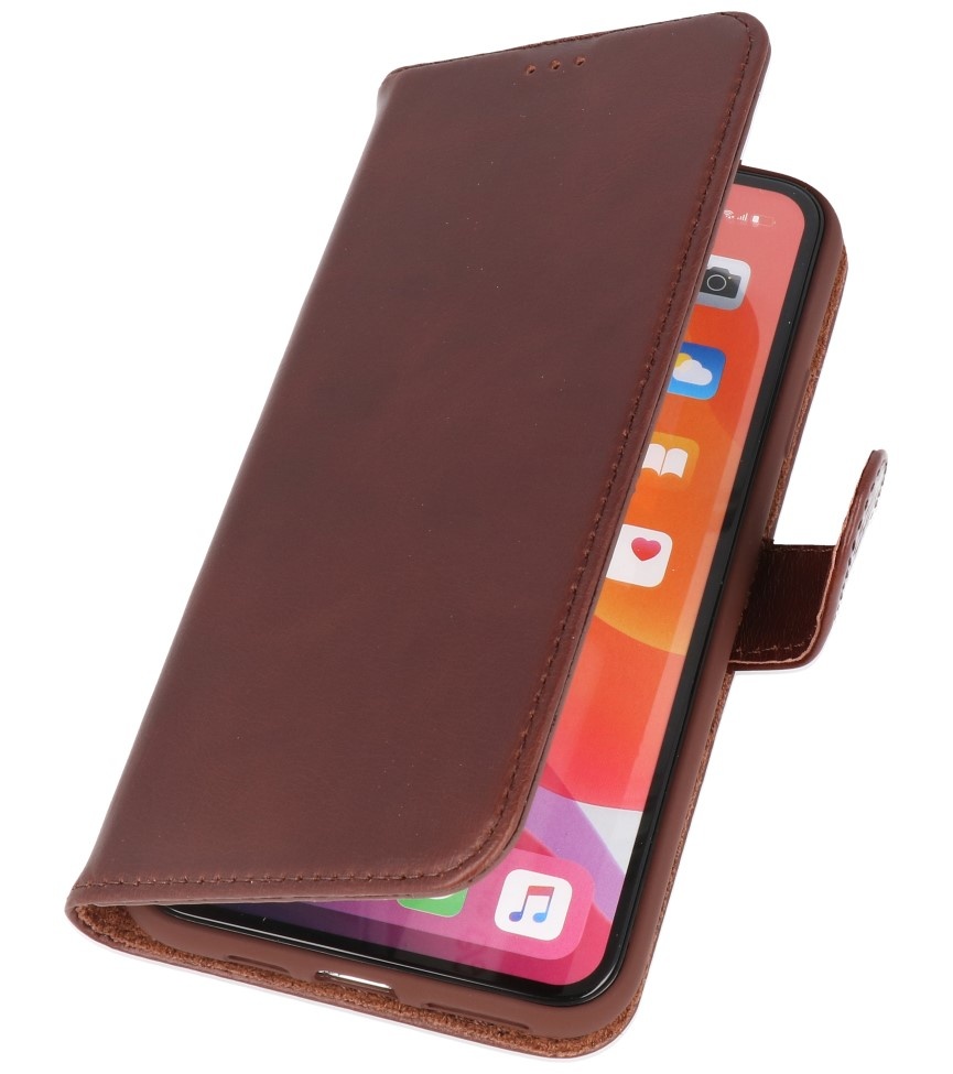 Rico Vitello Mocca Funda de cuero genuino para iPhone 11 Pro