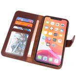 Rico Vitello Mocca Echt Leder Hoesje voor iPhone 11 Pro