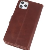 Custodia in vera pelle Rico Vitello Mocca per iPhone 11 Pro