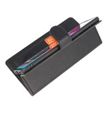 Custodia a portafoglio di lusso per Samsung Galaxy A70 nera