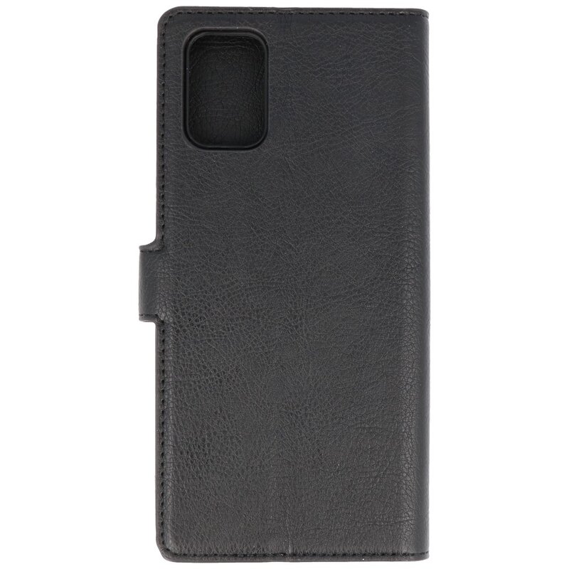 Luxury Wallet Case for Samsung Galaxy A71 Black