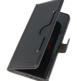 Estuche billetera de lujo para Samsung Galaxy S20 Plus negro