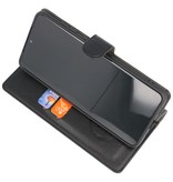 Estuche billetera de lujo para Samsung Galaxy S20 Plus negro