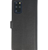 Etui Portefeuille de Luxe pour Samsung Galaxy S20 Plus Noir