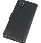Estuche billetera de lujo para Samsung Galaxy S20 Plus negro