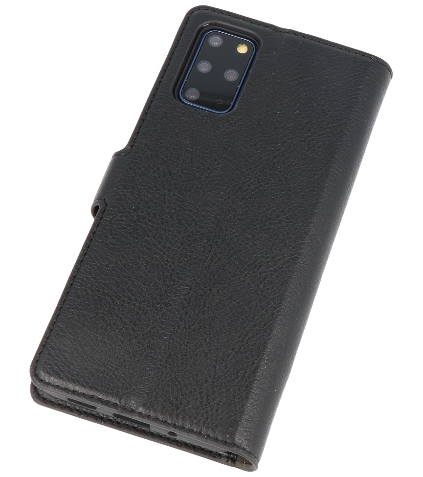 Etui Portefeuille de Luxe pour Samsung Galaxy S20 Plus Noir