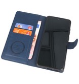 Étui portefeuille de luxe pour Samsung Galaxy S20 Plus Navy