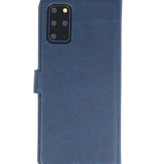 Étui portefeuille de luxe pour Samsung Galaxy S20 Plus Navy