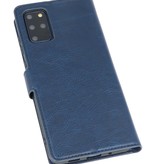 Custodia a portafoglio di lusso per Samsung Galaxy S20 Plus Navy