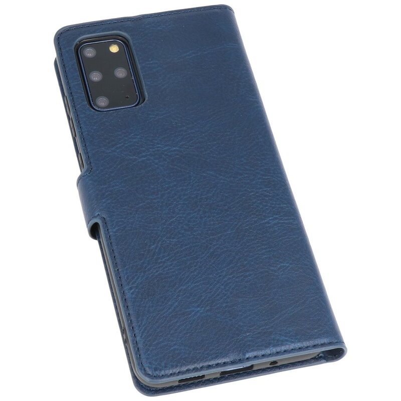 Luxury Wallet Case for Samsung Galaxy S20 Plus Navy