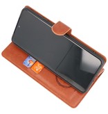 Luxe Portemonnee Hoesje voor Samsung Galaxy S20 Plus Bruin