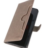 Estuche billetera de lujo para Samsung Galaxy S20 Plus gris