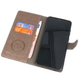 Etui Portefeuille de Luxe pour Samsung Galaxy S20 Plus Gris