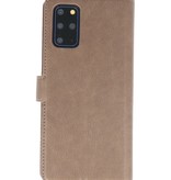 Luxury Wallet Case for Samsung Galaxy S20 Plus Gray