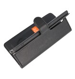Luxus Brieftasche Hülle für Samsung Galaxy S20 Ultra Black