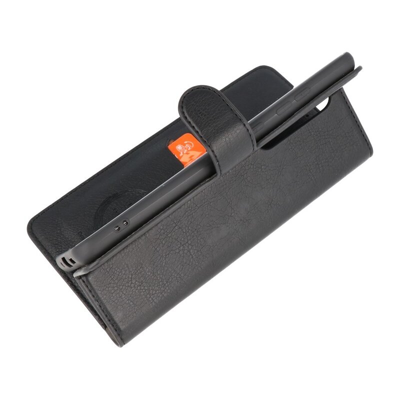 Custodia a portafoglio di lusso per Samsung Galaxy S20 Ultra nera