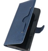 Luxe Portemonnee Hoesje voor Samsung Galaxy S20 Ultra Navy