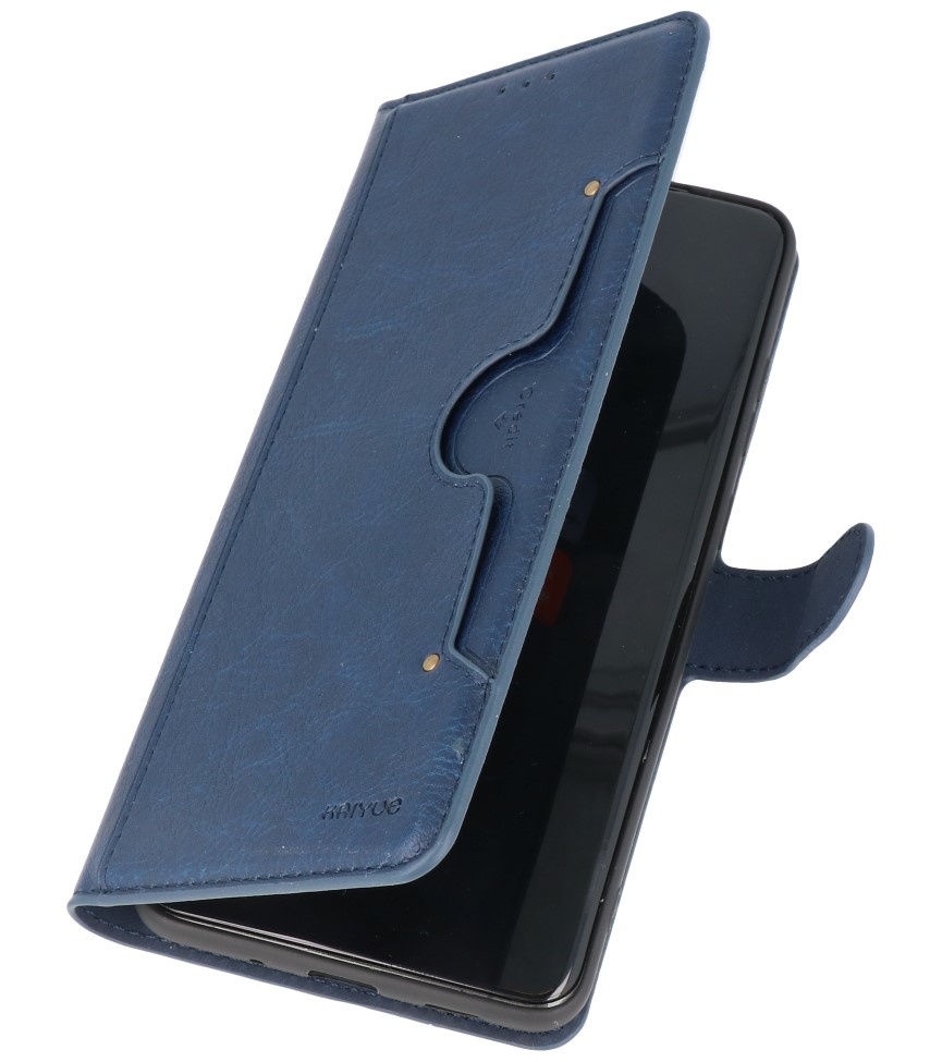 Luxury Wallet Case for Samsung Galaxy S20 Ultra Navy