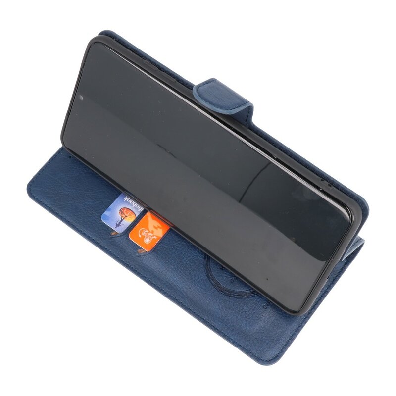 Custodia a portafoglio di lusso per Samsung Galaxy S20 Ultra Navy