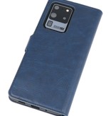 Luxus-Brieftaschenetui für Samsung Galaxy S20 Ultra Navy