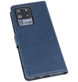 Custodia a portafoglio di lusso per Samsung Galaxy S20 Ultra Navy