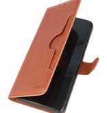 Étui portefeuille de luxe pour Samsung Galaxy S20 Ultra Brown