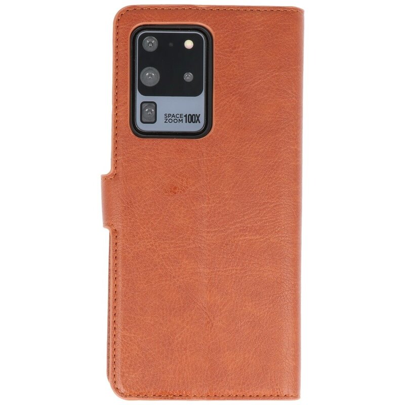 Luksus tegnebog til Samsung Galaxy S20 Ultra Brown