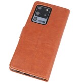 Funda de lujo para Samsung Galaxy S20 Ultra Brown