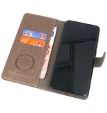 Etui Portefeuille de Luxe pour Samsung Galaxy S20 Ultra Gris