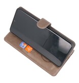 Estuche billetera de lujo para Samsung Galaxy S20 Ultra gris