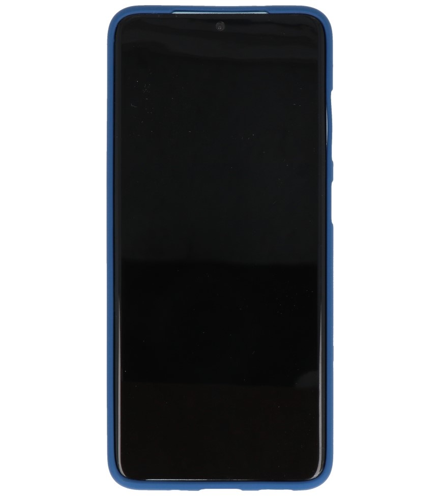 Color TPU Hoesje voor Samsung Galaxy S20 Navy