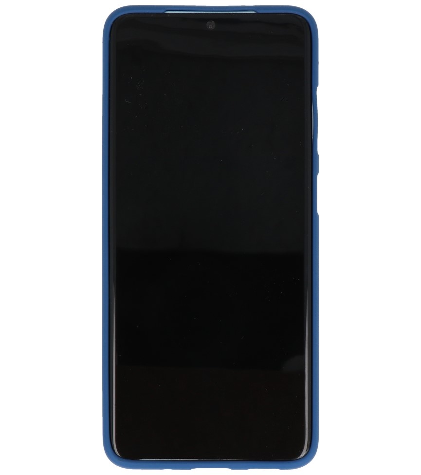 Funda de TPU en color para Samsung Galaxy S20 Azul marino