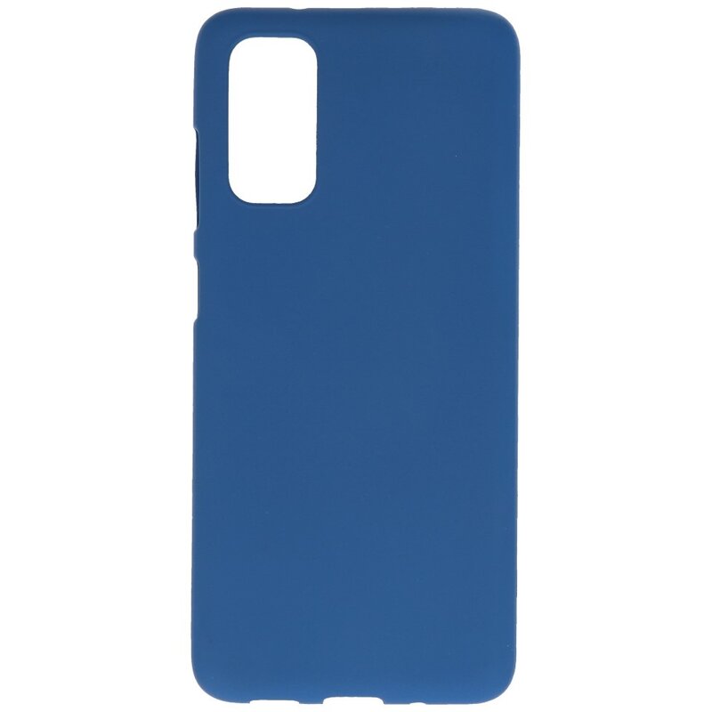 Funda de TPU en color para Samsung Galaxy S20 Azul marino